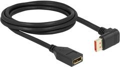 DeLOCK DisplayPort 1.4 Verlengkabel - 8K 60Hz - Mannelijk naar Vrouwelijk - 2m