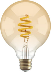 Hombli Smart Filament Bulb G95 E27 Amber - Slimme Dimbare Wifi Ledlamp