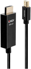 LINDY Actieve Mini DisplayPort naar HDMI Kabel - 4K 60Hz - HDR - 3 meter