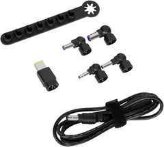 Targus ACC1134GLX Kit met accesorios van 90W Legacy (CCA-punta-kabel + 5 puntas + barra de almacenamiento) - 1,8 m