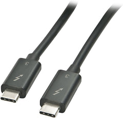LINDY USB-kabel USB 3.2 Gen1 (USB 3.0 / USB 3.1 Gen1) USB-C® stekker, USB-C® stekker 0,50 m zwart
