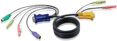 ATEN 3.0m PS/2 KVM-kabel voor CS1754-schakelaar