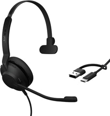 Jabra Evolve2 30 SE Mono Headset - USB-A & USB-C - MS Teams