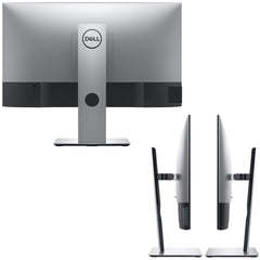 Dell P2419H, 24 inch, Full HD 1920x1080, 60 Hz, IPS ontspiegeld, 16:9, 5 ms (extrem), in hoogte verstelbaar/kantelbaar/draaibaar, VESA, DisplayPort, HDMI, VGA, 3 jaar omruilservice, zwart/zilver