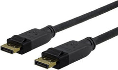 VivoLink PRODP15 DisplayPort naar DisplayPort Kabel - 15 meter - Zwart