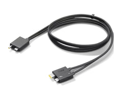 Lenovo Thunderbolt 4 Workstation Dock Split-kabel voor Thunderbolt 40B00300US P/N 4X91K16970 0,7 m lengte