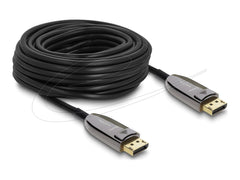 DeLOCK Actieve Optische DisplayPort 2.1 Kabel - 8K 60Hz - 40 Gbps - 20 meter