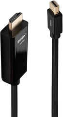 Lindy Mini DisplayPort naar HDMI Kabel - 4K 30Hz - 2 Meter