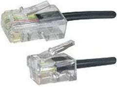 MicroConnect MPK453S Telefoonkabel - RJ11 naar RJ45 - 3 meter - Zwart