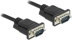 Delock Seriële Kabel RS-232 Sub-D9 M/V - 1 meter