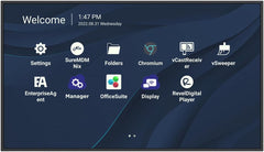 ViewSonic CDE7530 75 Inch 4K UHD Zakelijk Display (450 nits)