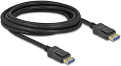 DeLOCK 80263 DisplayPort Kabel - 10K @ 60Hz - 54 Gbps - 3 meter