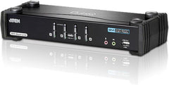 Aten CubiQ CS1784A 4-Poorts DVI USB KVM Switch met Audio