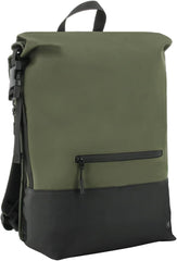 MOBILIS Rolltop rugzak met versterkt vak voor laptops van 14-16 inch, inhoud 25 l, waterafstotend