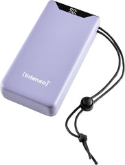 Intenso Powerbank F20000, externe batterij met PD (20W) & QC (18W), USB-C en USB-A-aansluiting, 20000mAh, paars: Amazon.de: Elektronica & Foto
