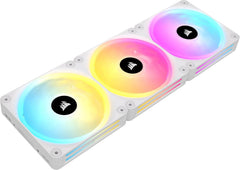 Corsair iCUE LINK QX120 RGB 120mm PWM Ventilator Starter Kit - Wit