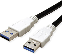 Bachmann USB 3.0 A naar A Kabel - 2 meter - Zwart (918.178)