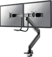 Neomounts Select NM-D775DXBLACK Monitorarm - 10 tot 32 inch - Bureauklem & Doorvoer - Zwart