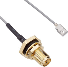 DeLOCK RP-SMA naar MHF I LK Antennekabel - Inbouw - 35 cm