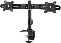 AG Neovo DMC-02D Dubbele Monitorarm Bureausteun - 15 tot 24 inch - Zwart