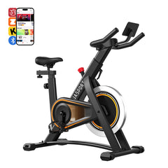 JASPORT A3 Ergometer Hometrainer Fiets – Trainingsapparaat voor Duurtraining, Geluidloze Indoor Fiets, met Tablethouder en Comfortabele Zitting, Ideaal voor Thuisgebruik