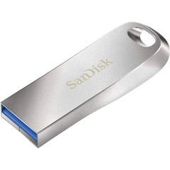 SanDisk Ultra Luxe USB 3.2-Flashdrive 128 GB (USB 3.2 Gen 1, Leessnelheden Tot 400 MB/s, Wachtwoordbeveiliging, RescuePRO Deluxe-Software)