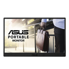 ASUS ZenScreen MB165B Portable USB Monitor- 15.6 inch, HD(1366x768), Narrow Bezel, USB-powered, Anti-glare surface