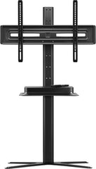 One For All WM4672 Solid TV Vloerstandaard met Plank - VESA tot 600x400 - Zwart