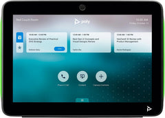 HP Poly TC10 Touch Controller - 10 inch Ruimteplanning & Vergaderpaneel - Zwart