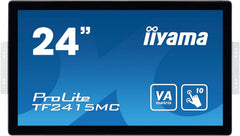 iiyama ProLite TF2415MC-B2 computer monitor 60,5 cm (23.8") 1920 x 1080 Pixels Full HD VA Touchscreen Multi-gebruiker Zwart