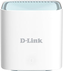 D-Link M15-2 EAGLE PRO AI AX1500 Mesh System (2-pak) met AI Wi-Fi/Traffic Optimiser, AI Parental Control, Gigabit Poorten, MU-MIMO, 1024 QAM, OFDMA, WPA3. Werkt met Alexa/Google Assistant.
