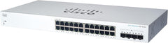 Cisco Business CBS220-24T-4X Smart Switch - 24 Gigabit Poorten - 4x 10G SFP+