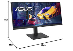 ASUS VP349CGL Gaming Monitor 34inch IPS WLED 3440x1440 FreeSync 100Hz 300cd/m2 1ms MPRT HDMI DP USB Type-C