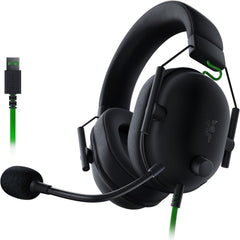 Razer BlackShark V2 X USB - Bedrade Esports PC-Headset (Triforce 50mm drivers, ruisonderdrukking, 240g ultralichte constructie, memory foam vulling, 7.1 surround sound) Zwart