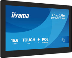iiyama ProLite TW1623AS-B3P - 15.6 Inch Full HD Touchscreen Panel-PC (PoE, Android)