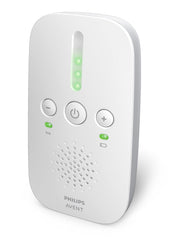 Philips Babyfoon DECT SCD502 / 26 - Op batterij of netspanning - Bereik 300m - Nachtlichtfunctie