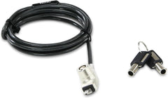 DICOTA BASE XX - veiligheidskabelslot - nano-slot - antraciet - 1,5 m