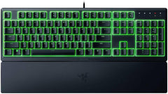 Razer Ornata V3 X - Flat Mecha-Membrane Gaming Keyboard (Silent Membrane Switches, Ergonomic Palm Rest, Keycaps Anti-UV Coating) QWERTZ DE-Layout | Zwart