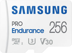Samsung PRO Endurance MicroSDXC 256GB Geheugenkaart met SD-Adapter