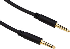 DeLOCK 4.4 mm 5-pins Jack Audiokabel Male - Male - 1 Meter - Zwart