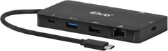 Club 3D CSV-2552 9-in-1 USB-C Hub - Dual HDMI 4K60Hz - 100W PD