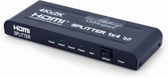 Gembird DSP-4PH4-02 HDMI Splitter - 4 Poorten - Full HD 1080p