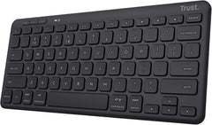 Trust Lyra Compact Draadloos Toetsenbord - QWERTY US - Zwart