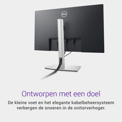 Dell P2723D 27" QHD-monitor (2560x1440), 60 Hz, IPS, 5 ms, 99% sRGB, DisplayPort, HDMI, 5x USB, 3 jaar garantie, zwart