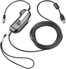 HP Poly SHS 2371-11 USB Push-to-Talk (PTT) Stereo Headset Adapter