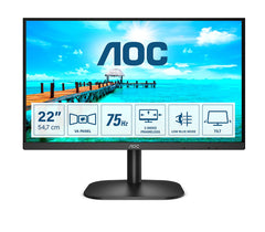AOC 22B2H - 22 inch FHD Monitor (1920x1080, 60 Hz, VGA, HDMI) zwart