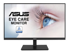 ASUS Eye Care VA24DQSB | 24 inch Full HD Monitor | Frameloos, ergonomisch, TÜV-gecertificeerd, blauw lichtfilter, adaptief-Sync | 75 Hz, 16:9 IPS-paneel, 1920x1080 | DisplayPort, HDMI, D-Sub, USB-hub