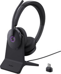 Yealink BH74 UC Bluetooth Headset met Oplaadstandaard - Zwart