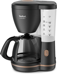 Tefal Includeo CM533810 Filterkoffiezetapparaat - 1.25L - 1000W - Zwart