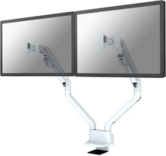 Neomounts FPMA-D750DWHITE2 Monitorarm - Geschikt voor 2 Schermen - 10-32 inch - Wit